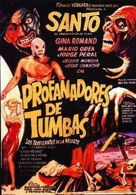 Santo En Profanadores De Tumbas (1966) poster